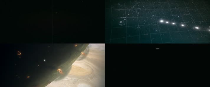 太空宇宙探索新视野科教片素材