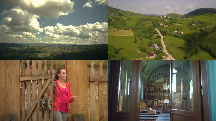 峡谷山川自然4K