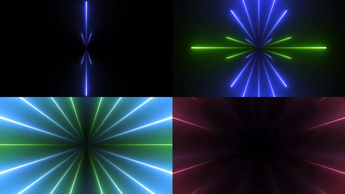 炫酷激光线条
