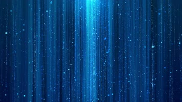 4K唯美蓝色粒子背景