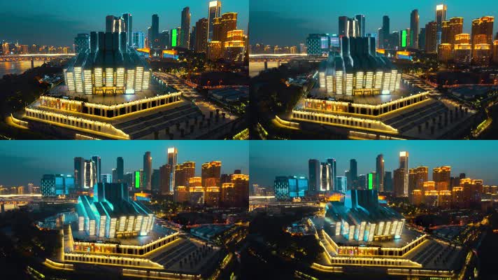 03大气航拍重庆城市风景线