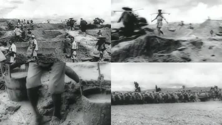 二战历史档案片段 中国人力资源开发