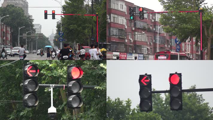 红绿灯-交通信号灯（多角度超时长）