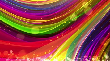 4K彩绸晚会背景