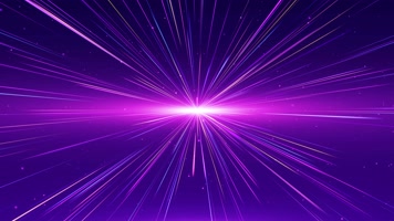 4K紫色粒子线条背景