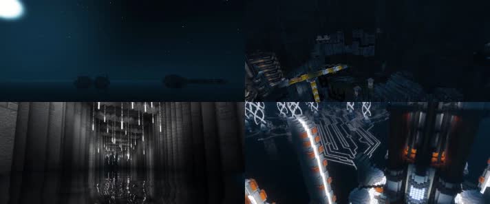 赛博朋克科技城市搭建