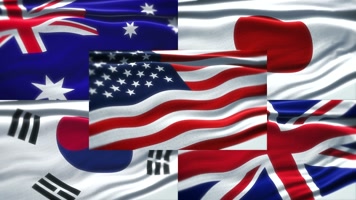 10款国外旗帜素材包