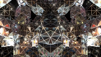 金属镜子反射舞台背景01