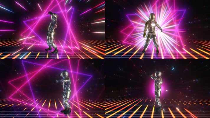 迪斯科跳舞背景