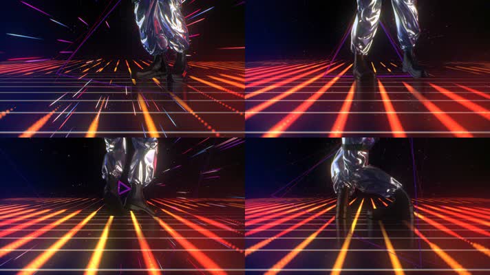 迪斯科跳舞背景02