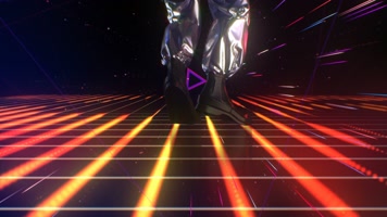 迪斯科跳舞背景02