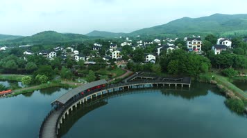 美丽乡村航拍4k 乡村振兴 航拍 江宁 山路 