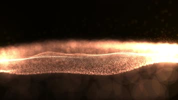 黑金科技粒子波浪