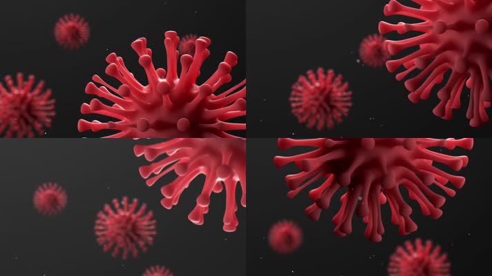 新型冠状病毒医疗病毒视频