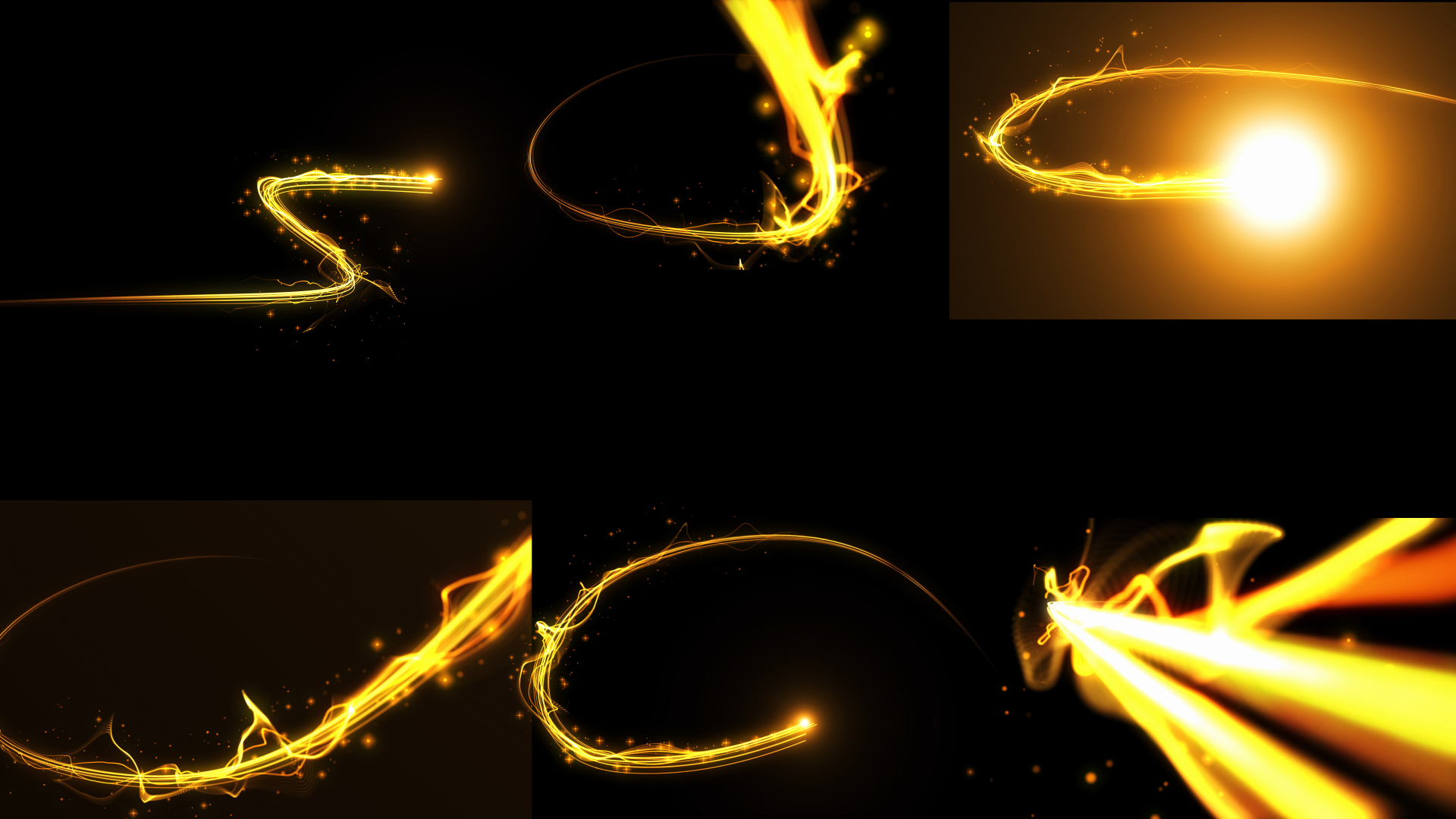 6组粒子光线转场带通道