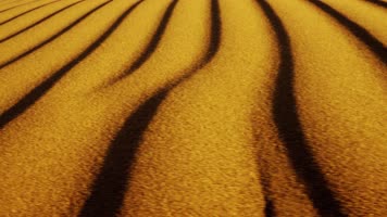唯美沙漠，航拍沙漠