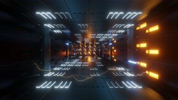 闪电房间舞台背景