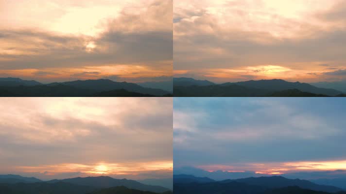 （可商用）日落延时4K