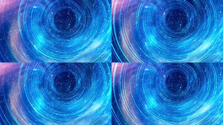 4K宇宙星空旋转