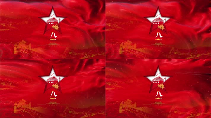 八一建军节周年红歌演出舞台led背景