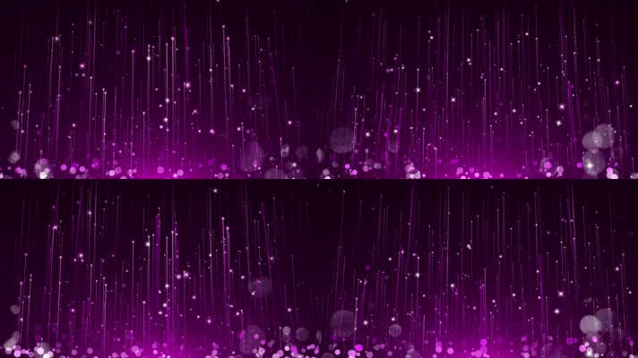 4K唯美紫色粒子背景