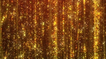 【4K】大气金色粒子掉落