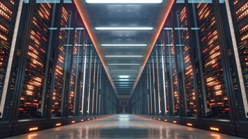 科技主机房隧道穿梭