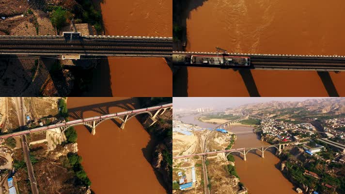 航拍  兰州铁路 4