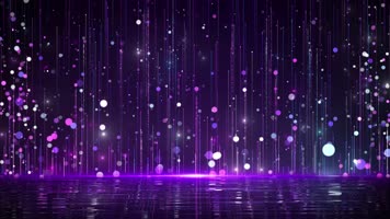 4K唯美彩色粒子