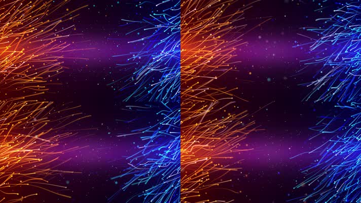 4K粒子线条唯美