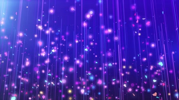 4K唯美彩色粒子背景