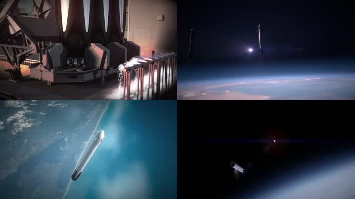 发射火箭，火箭回收