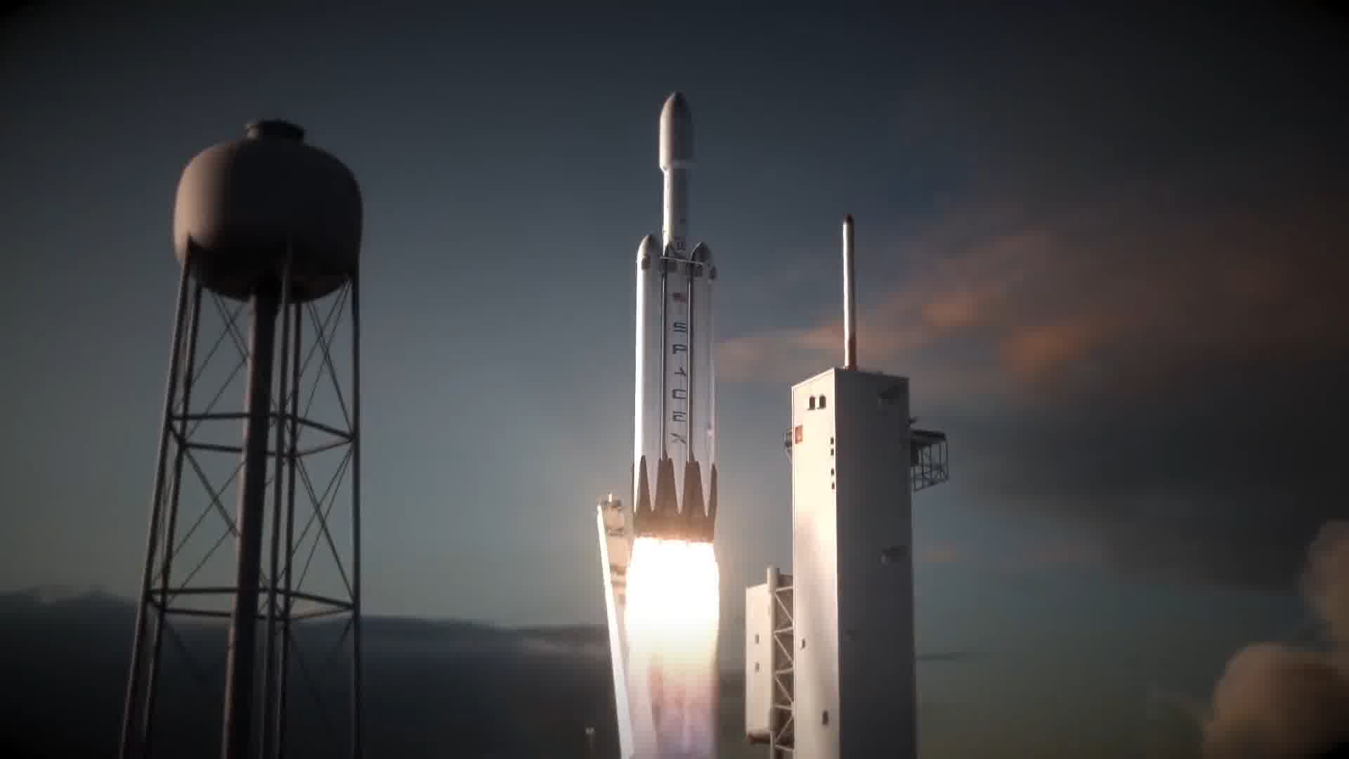 发射火箭，火箭回收