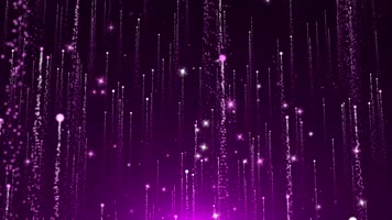 4K唯美紫色粒子