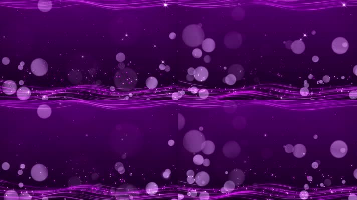 4K唯美粒子线条