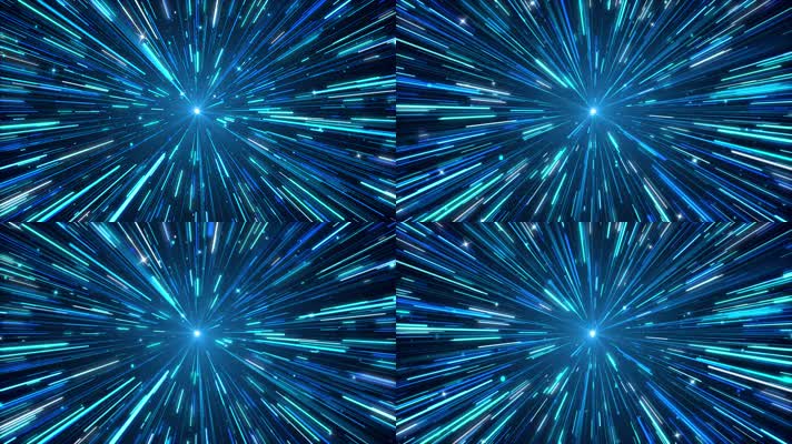 4K唯美粒子线条