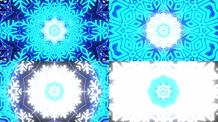 霓虹雪地赛博朋克