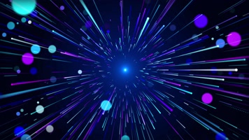 4K彩色粒子光斑背景