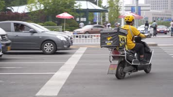【4k原创】疫情期间城市，人们生活复苏