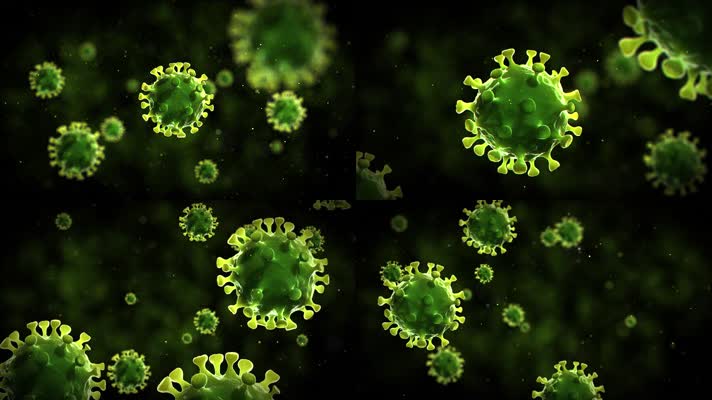 新型冠状病毒六组镜头