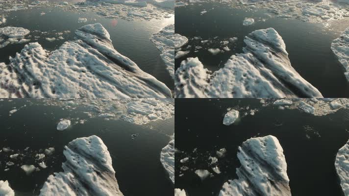 【4K】南极冰川