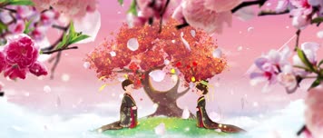 22唯美婚礼背景超宽屏