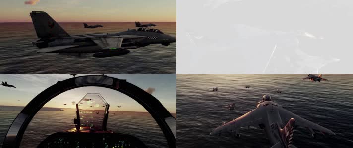 战争动画，航母战机，海上战机美国航