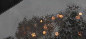 战争动画，战机轰炸，战机空袭地面目标