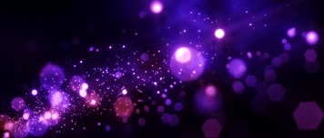 4K紫色粒子光斑光点舞台背景