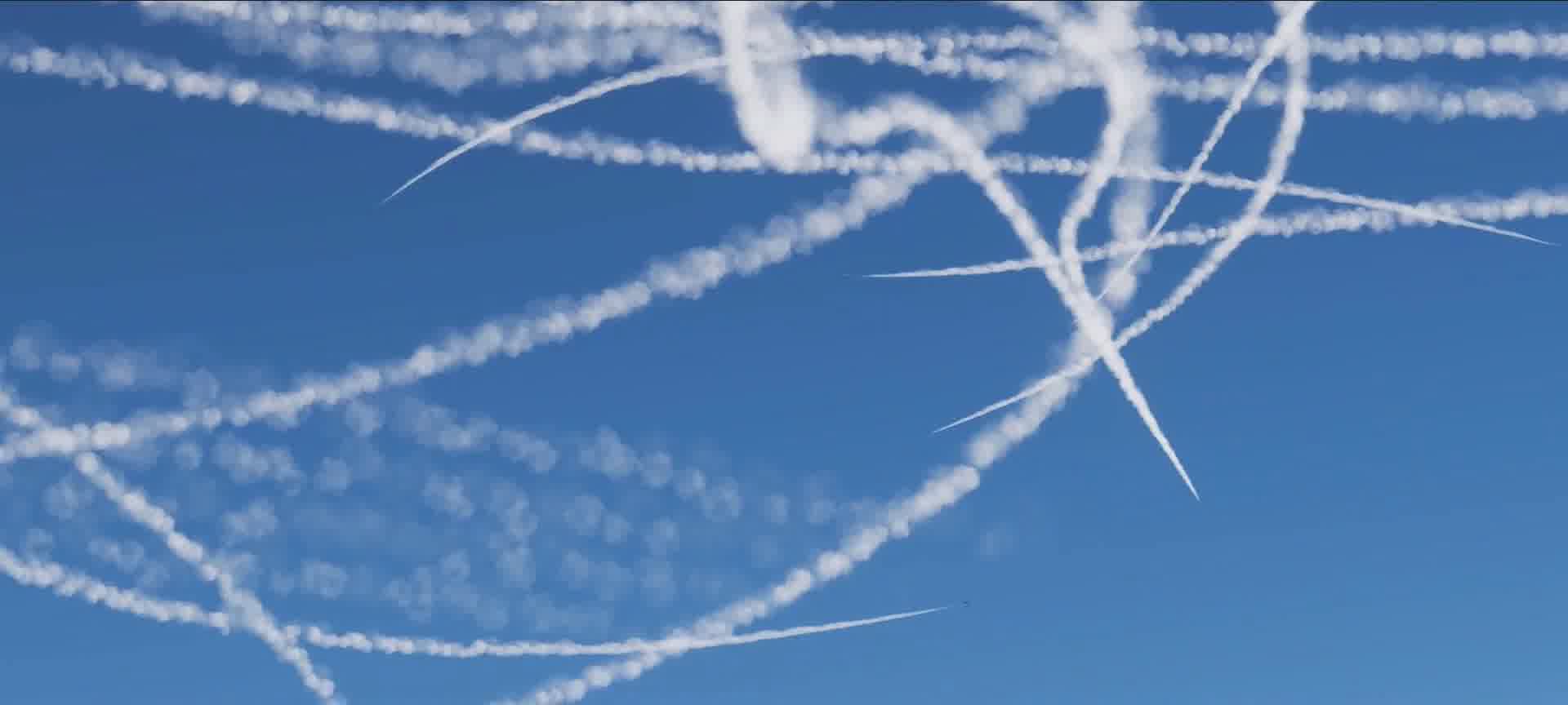 战争动画，激情空战，战机格斗