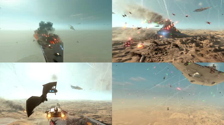 星球大战，宇宙飞船，科幻战争