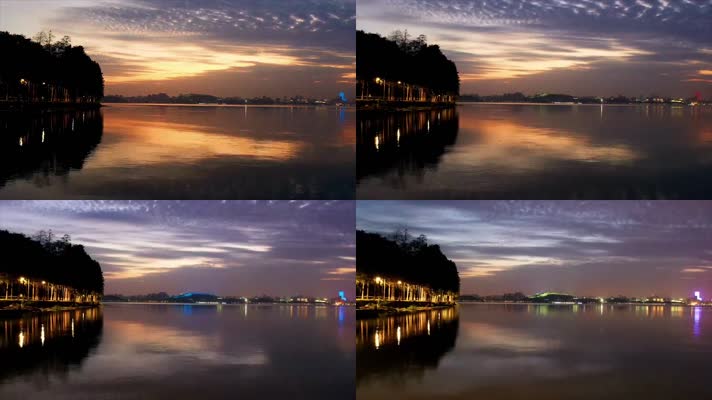 武汉东湖延时摄影