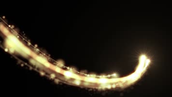 拖尾转场粒子光线 AE模板