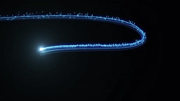 多款 粒子拖尾光线 AE模板